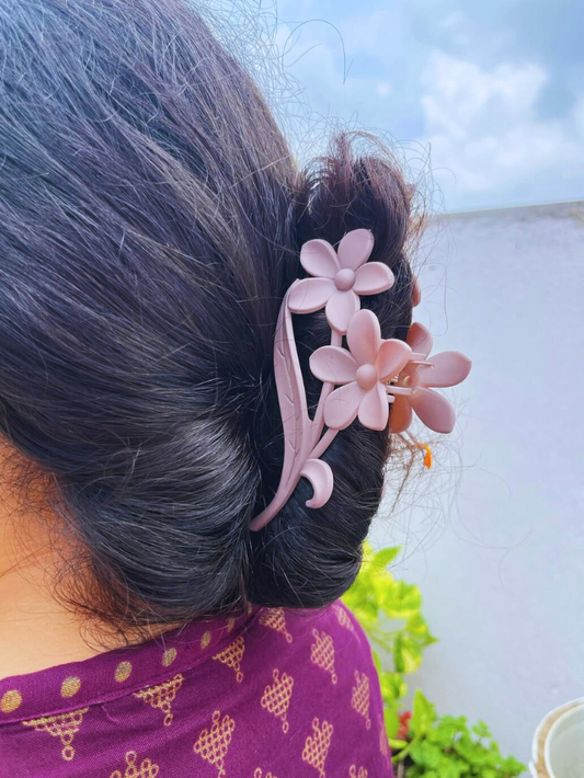 Flower Hair Clip for Women & Girls | Pack of 2 | Stylish & Trendy