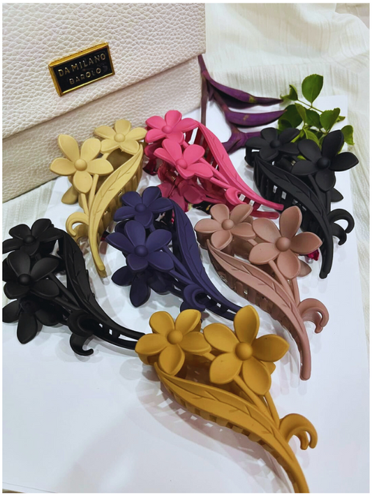 Flower Hair Clip for Women & Girls | Pack of 2 | Stylish & Trendy