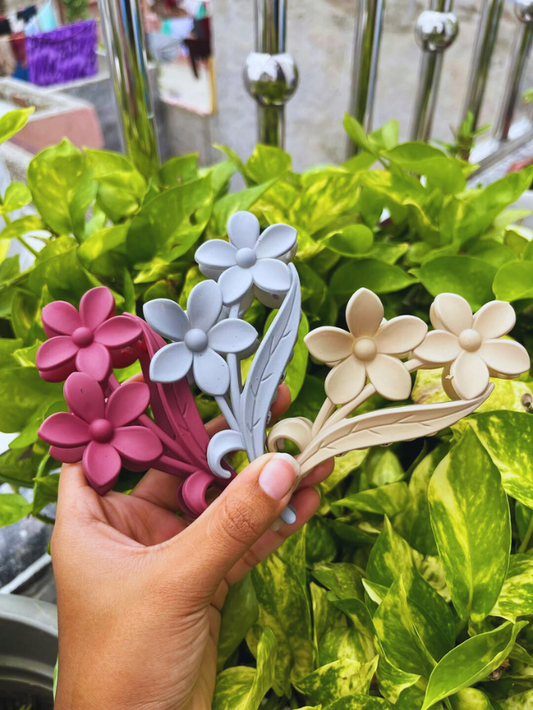 Flower Hair Clip for Women & Girls | Pack of 4 | Premium Quality & Comfort