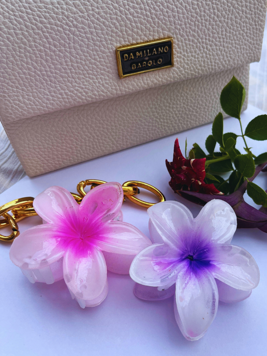 Flower Hair Claw Clips – Pack of 4 | Cute & Colorful Daily Hair Accessories